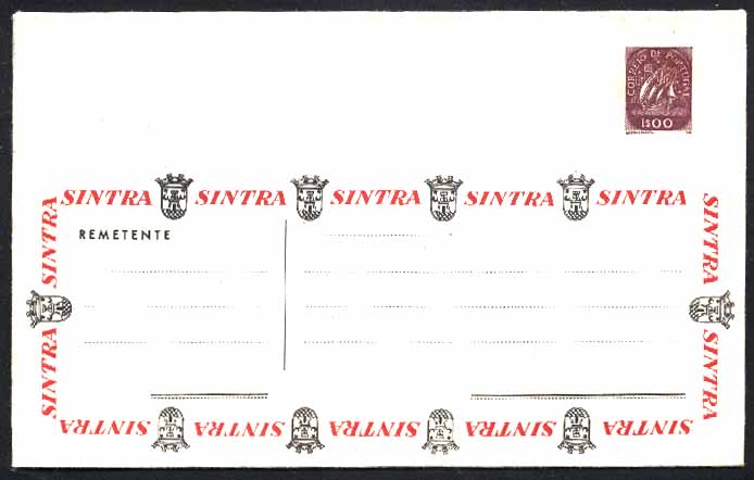 20Lis_280.jpg -     Lote:     280             Descrição:     1956 - Carta Universal. Selo tipo Caravela. CE4 - Série B2, 1$00 violeta-vermelho, com vinheta de 20 ctvs das Obras Sociais dos CTT impressa na pala. Nova.         IN        Valor Base:     &euro; 6,00     Valor Venda:     &euro;      