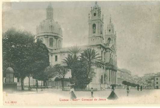 20Lis_384.jpg -     Lote:     384             Descrição:     Lisboa - Basílica da Estrela (Santíssimo Coração de Jesus). Postal ilustrado novo.         PI        Valor Base:     &euro; 8,00     Valor Venda:     &euro;      