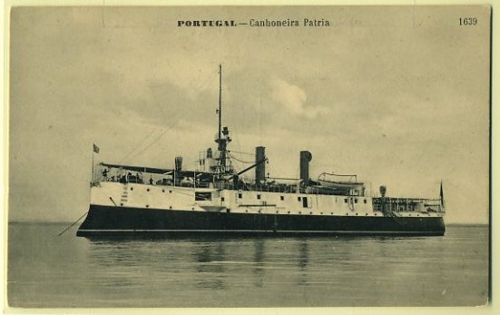 20Lis_434.jpg -     Lote:     434             Descrição:     Marinha de Guerra Portuguesa. Canhoneira Pátria. Novo.         PI        Valor Base:     &euro; 5,00     Valor Venda:     &euro;      