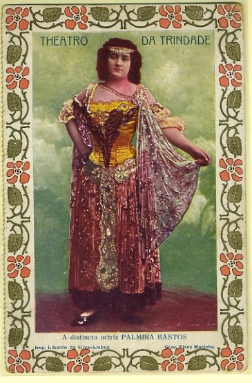 20Lis_447.jpg -     Lote:     447             Descrição:     Teatro - Teatro Trindade. A distinta actriz Palmira Bastos. Novo.         PI        Valor Base:     &euro; 5,00     Valor Venda:     &euro;      