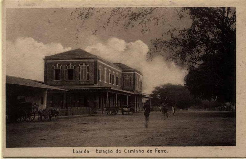 20Lis_459.jpg -     Lote:     459             Descrição:     Luanda. Estação de Caminho de Ferro. Postal ilustrado novo.         PI        Valor Base:     &euro; 15,00     Valor Venda:     &euro;      