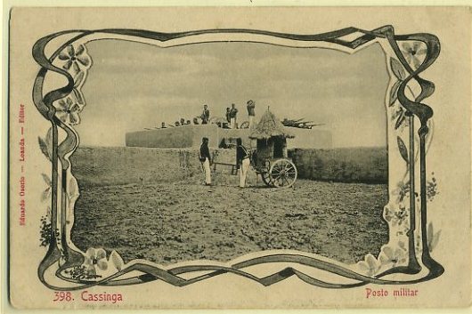 20Lis_460.jpg -     Lote:     460             Descrição:     Cassinga. Posto Militar. Postal ilustrado editado por Eduardo Osório - Loanda. Novo.         PI        Valor Base:     &euro; 5,00     Valor Venda:     &euro;      