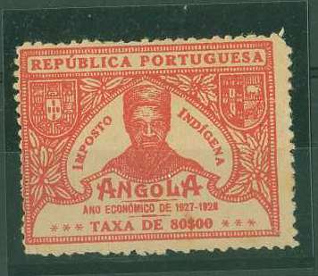 20Lis_508.jpg -     Lote:     508             Descrição:     1926 - Imposto Indígena. Nativo. PB10, 80$00 vermelho.         *        Valor Base:     &euro; 10,00     Valor Venda:     &euro;      