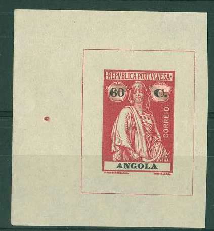 20Lis_758.jpg -     Lote:     758             Descrição:     1925/26 - Ceres. Prova clandestina não denteada em papel liso do selo de 60 ctvs na cor carmim (cor aprovada).          PRV        Valor Base:     &euro; 10,00     Valor Venda:     &euro;      