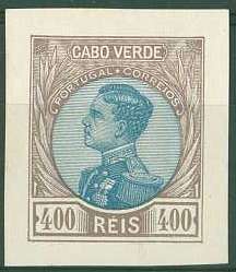 20Lis_761.jpg -     Lote:     761             Descrição:     1910 - D. Manuel II. Emissão projectada. Prova de 400 reis em castanho e azul, papel porcelana, não denteada. MB e R.         PRV        Valor Base:     &euro; 15,00     Valor Venda:     &euro;      