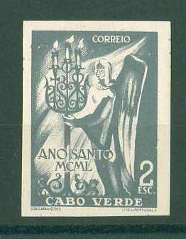 20Lis_764.jpg -     Lote:     764             Descrição:     1950 - Ano Santo. CE253, 2 Esc. Prova não denteada em ardósia.         PRV        Valor Base:     &euro; 10,00     Valor Venda:     &euro;      