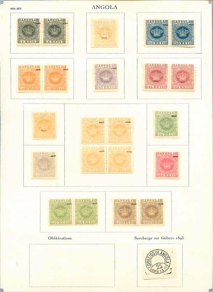 20Lis_879.jpg -     Lote:     879             Descrição:     Falsos Fournier. 1870/85 - Tipo Coroa. Folha com falsos Fournier sobrecarregados com a sobrecarga "FAUX", retirados do livro de selos falsos Fournier (Quadra CE13, pares CE1, 4, 6, 8, 9, 14 e singelos CE 2, 3, 7, 10, 11, 12), bem como reprodução da sobrecarga do selo de 1893.         **        Valor Base:     &euro; 75,00     Valor Venda:     &euro;      