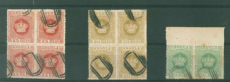 20Lis_881.jpg -     Lote:     881             Descrição:     1870 - Tipo Coroa. Falsos Spiro. Lote composto por quadra de 20 reis, quadra de 25 reis e par de 50 reis.         O        Valor Base:     &euro; 5,00     Valor Venda:     &euro;      