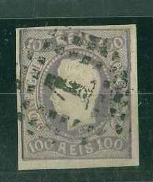 20Lis_1003.jpg -     Lote:     1003             Descrição:     . 1886/67 - D. Luís I, fita curva não denteado. CE25, 100 reis lilás malva, cunho I. Valor de catálogo &euro; 192,00.         O        Valor Base:     &euro; 16,00     Valor Venda:     &euro;      