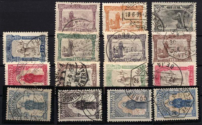 20Lis_1040.jpg -     Lote:     1040             Descrição:     1895 - 7.º Centenário do nascimento de S. António. CE111/125. Série completa. Valor de catálogo &euro; 2105,00.         O        Valor Base:     &euro; 300,00     Valor Venda:     &euro;      