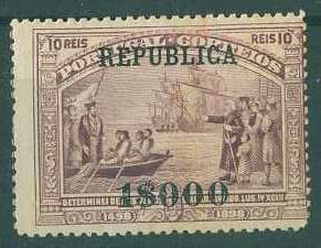 20Lis_1047.jpg -     Lote:     1047             Descrição:     1898 - 4.º Centenário do Descobrimento do Caminho Marítimo para a Índia com sobretaxa sobre selos do Continente. CE191, 1$000 s/ 10 reis lilás. Valor de catálogo &euro; 175,00.         ***        Valor Base:     &euro; 28,00     Valor Venda:     &euro;      