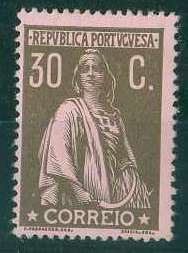 20Lis_1056.jpg -     Lote:     1056             Descrição:     1912 - Ceres. CE218, 30 ctvs castanho s/ rosa. Valor de catálogo &euro; 205,00         **        Valor Base:     &euro; 50,00     Valor Venda:     &euro;      