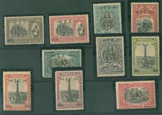20Lis_1062.jpg -     Lote:     1062             Descrição:     1926 - Independência de Portugal, com sobretaxa. CE386/95. Série completa. Valor de catálogo &euro; 53,80.         **        Valor Base:     &euro; 10,00     Valor Venda:     &euro;      