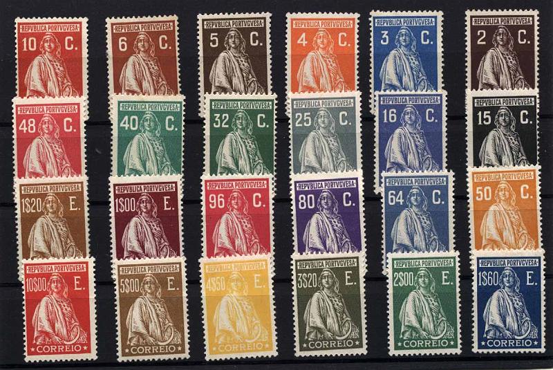 20Lis_1063.jpg -     Lote:     1063             Descrição:     1926 - Tipo Ceres. Emissão Londres. CE396/419. Série completa. Valor de catálogo &euro; 248,00.         **        Valor Base:     &euro; 36,00     Valor Venda:     &euro;      