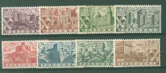 20Lis_1091.jpg -     Lote:     1091             Descrição:     1946 - Castelos de Portugal. CE664/71. Série completa. Valor de catálogo &euro; 161,00.         **        Valor Base:     &euro; 30,00     Valor Venda:     &euro;      