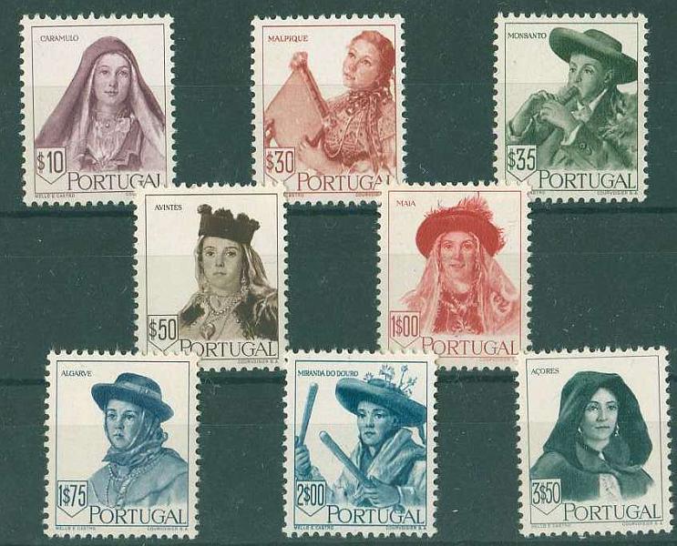 20Lis_1093.jpg -     Lote:     1093             Descrição:     1947 - Costumes Portugueses * 2.ª emissão. CE677/84. Série completa. Valor de catálogo &euro; 271,00.         ***        Valor Base:     &euro; 45,00     Valor Venda:     &euro;      