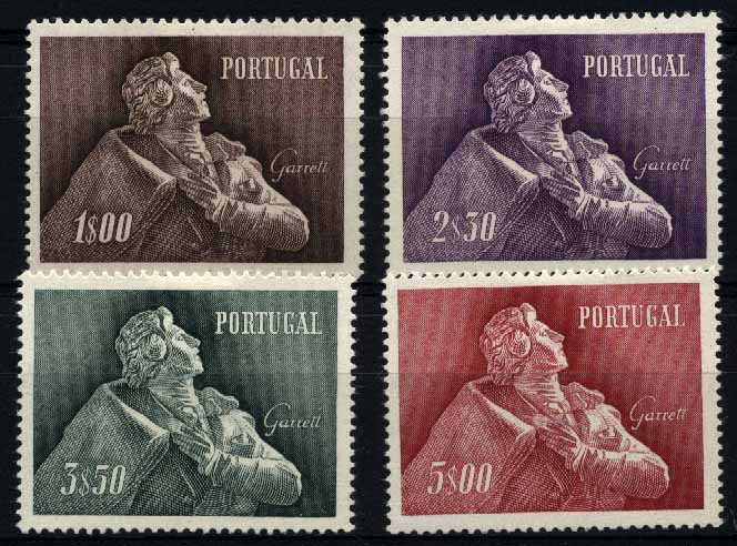 20Lis_1099.jpg -     Lote:     1099             Descrição:     1957 - Almeida Garrett. CE827/30. Série completa. Valor de catálogo &euro; 154,00         **        Valor Base:     &euro; 30,00     Valor Venda:     &euro;      