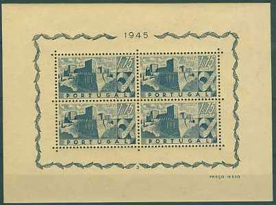20Lis_1144.jpg -     Lote:     1144             Descrição:     1946 - Castelos de Portugal. CE BLC10. Bloco novo sem charneira. MB. Valor de catálogo &euro; 299,00.         BLC***        Valor Base:     &euro; 40,00     Valor Venda:     &euro;      