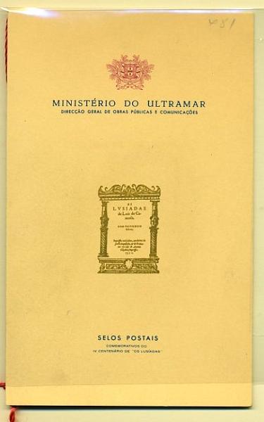 20Lis_1193.jpg -     Lote:     1193             Descrição:     Ultramar. 1972 - 4.º Centenário da Publicação dos Lusíadas. Caderneta editada pelo Ministério do Ultramar, com as séries emitidas para todas as colónias portuguesas.         CRT        Valor Base:     &euro; 20,00     Valor Venda:     &euro;      