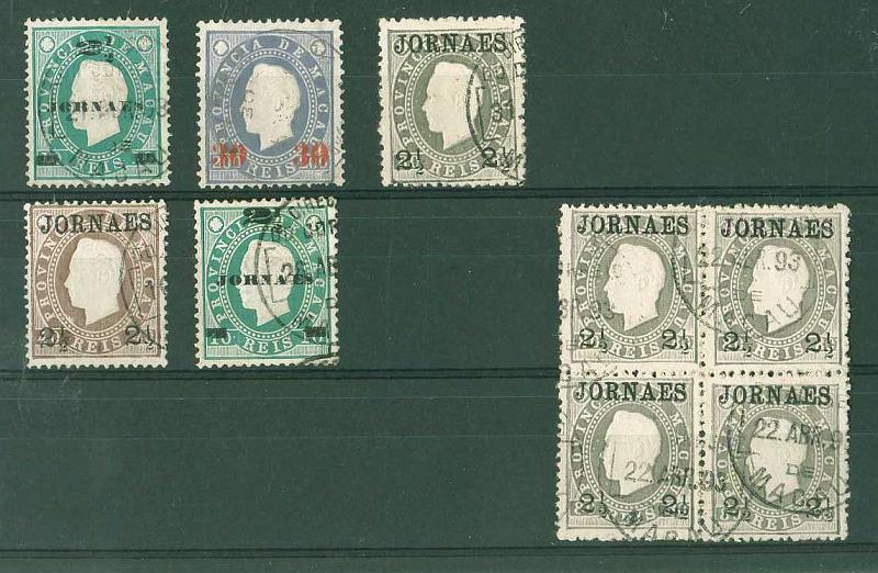20Lis_1237.jpg -     Lote:     1237             Descrição:     1902 - D. Luís I com sobrecarga. CE42/45. Série completa + quadra de 2.5 s/80 reis. Valor de catálogo &euro; 38.38.         O        Valor Base:     &euro; 15,00     Valor Venda:     &euro;      