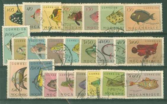 20Lis_1277.jpg -     Lote:     1277             Descrição:     1951 - Peixes de Moçambique. CE356/79. Série completa usada. Valor de catálogo &euro; 51,06.         O        Valor Base:     &euro; 16,00     Valor Venda:     &euro;      