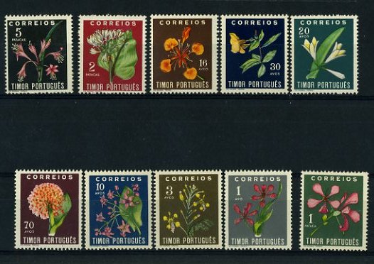 20Lis_1311.jpg -     Lote:     1311             Descrição:     1950 - Flores Tropicais. CE275/284. Série completa. Valor de catálogo &euro; 115.23.         ***        Valor Base:     &euro; 30,00     Valor Venda:     &euro;      