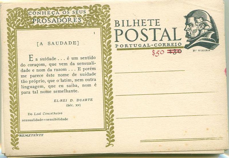 22Lis_0374.jpg -     Lote:    374            Portugal       Descrição:         1948 &mdash; Conheça os seus Pensadores, com sobretaxa. OM115 (1 a 26), $50 s/ $30, preto (sobretaxa carmim). Série completa em novo. MB e MR.        Lote       Valor Base:     &euro; 48,00     Valor Venda:     Retirado     