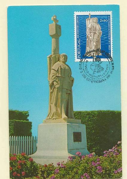 22Lis_0513.jpg -     Lote:    513            Portugal       Descrição:         Pedro Rodrigues Cabrillo. 1969 &mdash; 2.º Centenário da Fundação de S. Diego (Califórnia). Postal ilustrado com selo de 2$50, CE1051, obliterados com carimbo de Lisboa (16.07.69).        PM       Valor Base:     &euro; 5,00     Valor Venda:     &euro; 24,00     