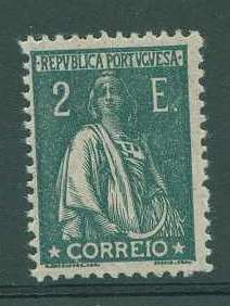 22Lis_1280.jpg -     Lote:    1280            Portugal       Descrição:         1920/22 &mdash; Ceres. Novas taxas e cores. CE251, 2$00 verde escuro. Valor de catálogo &euro; 171,00.        ***       Valor Base:     &euro; 25,00     Valor Venda:     &euro; 30,00     