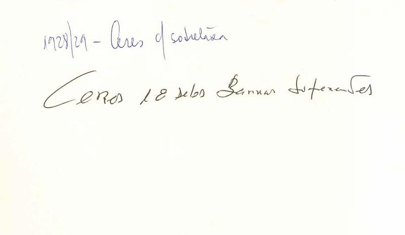22Lis_1301.jpg -     Lote:    1301            Portugal       Descrição:         1928/29 &mdash; Ceres, com sobretaxa. Lote de 18 selos com variedades de barramento das taxas: Tipo I &mdash; 40 s/ 3 azul CE469, 40 s/ 80c violeta CE474 * Tipo II &mdash; 40 s/1E CE482 e 10 s/ 5c CE458 * Tipo III &mdash; 40 s/ 2c CE466 * Tipo V &mdash; 40 s/2c CE466, 40 s/1E CE482 * Tipo VI &mdash; 40 s/3c CE469, 40 s/50c CE470 * Tipo VII &mdash; 80 s/ 1$50 CE483, 40 s/80c CE474 * Tipo VIII &mdash; 40 s/50c CE470 * Tipo IX &mdash; 80 s/1$50 CE483, 40 s/2c CE466 * Tipo X &mdash; 40 s/80 CE474, 40 s/3c CE469, 80 s/ 1$50 CE483 e Tipo XII &mdash; 40 s/ 80c CE474. Valor de catálogo &euro; 426,60.        O       Valor Base:     &euro; 50,00     Valor Venda:     &euro; 75,00     