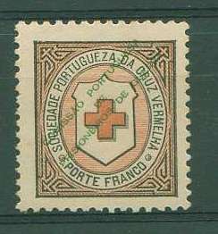 22Lis_1395.jpg -     Lote:    1395            Portugal       Descrição:         1916 &mdash; Porte Franco. Cruz Vermelha Portuguesa, com sobrecarga. CE CVP2. Série completa. Valor de catálogo &euro; 137.00.        **       Valor Base:     &euro; 20,00     Valor Venda:     &euro; 20,00     