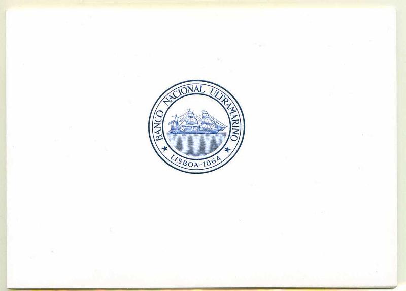 22Lis_1435.jpg -     Lote:    1435            Ultramar       Descrição:         1964 &mdash; Centenário da Fundação do Banco Nacional Ultramarino. Caderneta com todos os selos emitidos para as colónias portuguesas, editada pelo Banco Nacional Ultramarino. MB e MR.        CRT       Valor Base:     &euro; 15,00     Valor Venda:     &euro; 34,00     