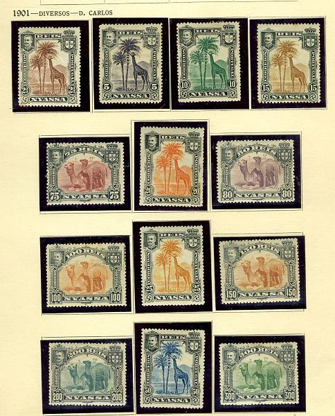 22Lis_1602.jpg -     Lote:    1602            Companhia do Niassa       Descrição:         Lote composto por selos das emissões de 1901 a 1937, incluindo Porteado de 1924 e Correio Aéreo. Lote a ver.        Lote       Valor Base:     &euro; 50,00     Valor Venda:     Retirado     