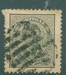 22Lis_1729.jpg -     Lote:    1729            Portugal       Descrição:         Carimbos mudos. 1884/87 &mdash; D. Luís I de frente. Novos valores. CE60, 5 reis preto, obliterado com carimbo mudo de 9 barras em uso em Angola.        O       Valor Base:     &euro; 8,00     Valor Venda:     &euro; 8,00     