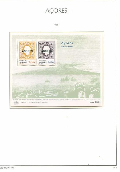 22Lis_2117.jpg -     Lote:    2117                   Descrição:      Portugal.   Colecção de Portugal com os anos de 1976/1980, montadas em folhas de álbum Leuchtturm. CE1275/1501. Selos novos sem charneira. Inclui 18 blocos. Valor de catálogo &euro; 809,00.        Lote       Valor Base:     &euro; 75,00     Valor Venda:     &euro; 130,00     