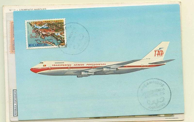 22Lis_2317.jpg -     Lote:    2317      Lotes pelo Correio              Descrição:         Moçambique. Lote de 3 postais ilustrados com selos CE423, 479 e Correio Aéreo de 3$50 (Independência), em postais ilustrados concordantes.        Lote       Valor Base:     &euro; 10,00     Valor Venda:     Retirado     