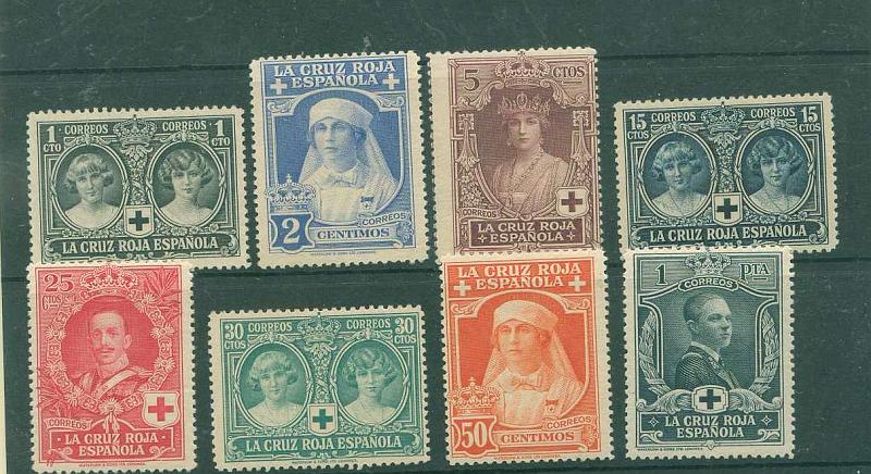 22Lis_2848.jpg -     Lote:    2848      Lotes pelo Correio              Descrição:      Espanha.   Lote composto por 8 selos ** de 1926, Cruz Vermelha. Yvert 288, 288ª, 289, 291, 292, 293, 296 e 297. Valor de catálogo &euro; 36,00.        Lote       Valor Base:     &euro; 7,00     Valor Venda:     &euro; 7,00     