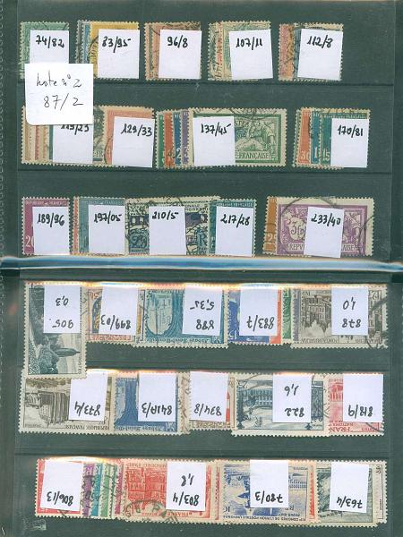 22Lis_2858.jpg -     Lote:    2858      Lotes pelo Correio              Descrição:      França.   Lote de 274 selos usados diferentes com o valor de catálogo de &euro; 313,35. Lote a ver.        Lote       Valor Base:     &euro; 30,00     Valor Venda:     Retirado     