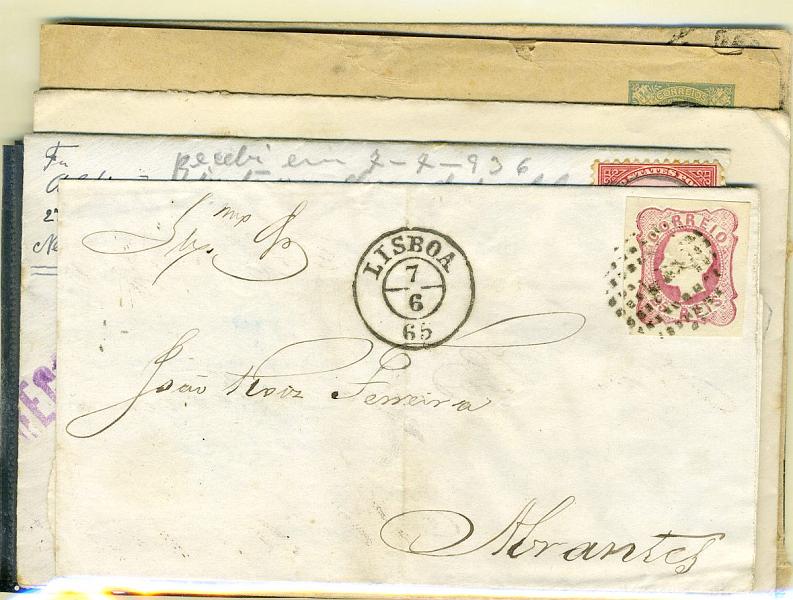 22Lis_2897.jpg -     Lote:    2897      Lotes pelo Correio              Descrição:      Portugal e Espanha.   Lote com cartas e inteiros postais, em todos os estados. Lote a ver.        Lote       Valor Base:     &euro; 3,00     Valor Venda:     &euro; 7,00     