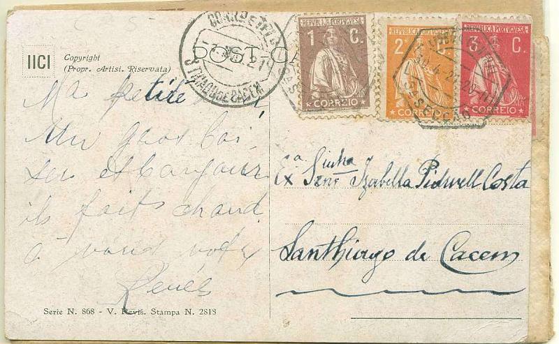 22Lis_2901.jpg -     Lote:    2901      Lotes pelo Correio              Descrição:      Portugal.   Ceres. Lote de 3 cartas e 1 postal ilustrado circulados com selos Ceres de diferentes taxas e emissões. Lote a ver.        Lote       Valor Base:     &euro; 3,00     Valor Venda:     &euro; 3,00     