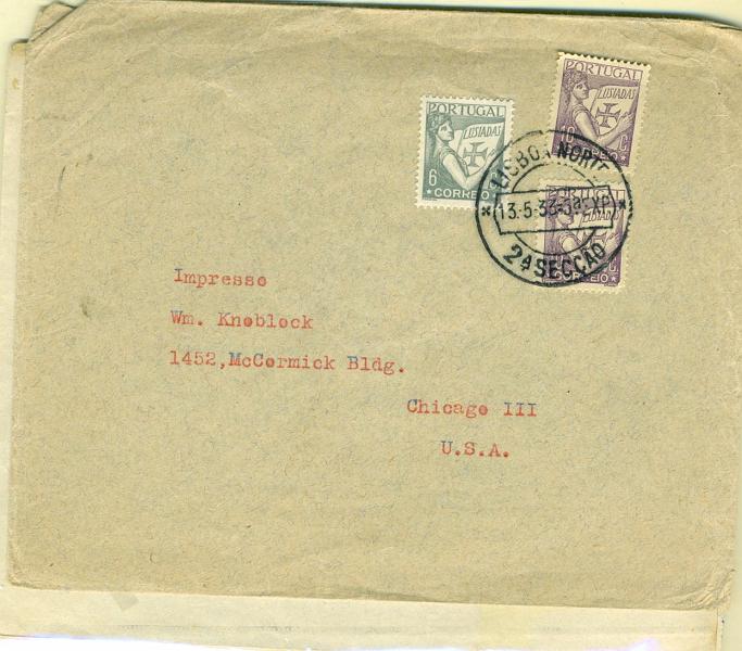 22Lis_2905.jpg -     Lote:    2905      Lotes pelo Correio              Descrição:      Portugal.   Lote de 8 cartas circuladas com selos Lusíadas e Tudo pela Nação. Lote a ver.        Lote       Valor Base:     &euro; 2,00     Valor Venda:     &euro; 5,00     