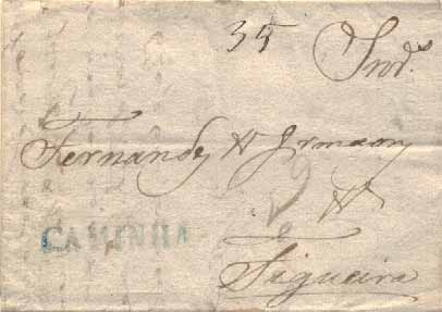 23Lis_0011.jpg -     Lote:    11            Portugal       Descrição:      Caminha   &mdash; Lote composto por 3 cartas GM CMN2, sendo duas a verde e uma a sepia. Lote a ver.        Lote       Valor Base:     &euro; 5,00     Valor Venda:     &euro; 7,00     