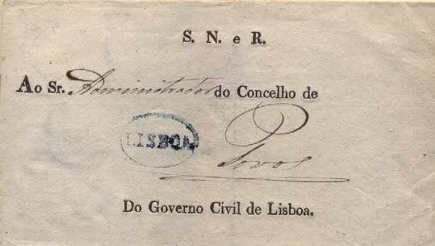 23Lis_0028.jpg -     Lote:    28            Portugal       Descrição:      Lisboa (Correio do Serviço Oficial)   &mdash; A azul. GM LSB11 capa de carta datada de Lisboa (18.11.33), isenta de porte. Data mais antiga à catalogada para esta cor.        Carta       Valor Base:     &euro; 20,00     Valor Venda:     Retirado     
