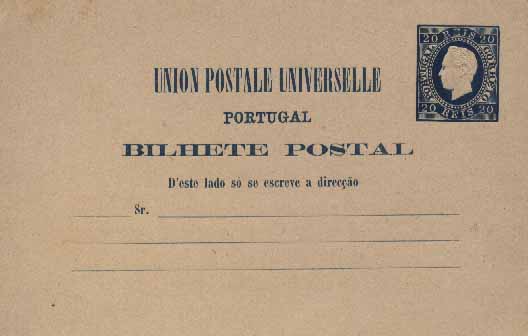 23Lis_0278.jpg -     Lote:    278            Portugal       Descrição:         1879 &mdash; D. Luís I. Fita Direita. Impressão com relevo. OM4e, 20 reis azul com "Sr" em redondo, cartolina média lisa, creme. MB.        IN       Valor Base:     &euro; 10,00     Valor Venda:     Retirado     