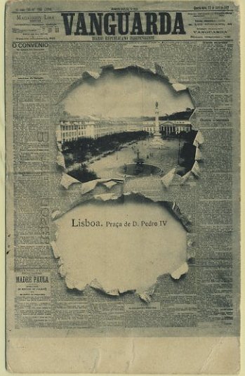 23Lis_0671.jpg -     Lote:    671                   Descrição:         Temáticos. Imprensa. Postal ilustrado do jornal "VANGUARDA &mdash; Diário Republicano Independente". Circulado.        PI       Valor Base:     &euro; 10,00     Valor Venda:     Retirado     