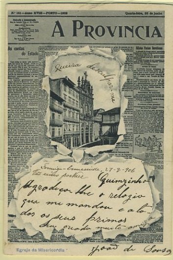 23Lis_0672.jpg -     Lote:    672                   Descrição:         Temáticos. Publicidade. Porto. Jornal "A Província". Novo.        PI       Valor Base:     &euro; 10,00     Valor Venda:     &euro; 10,00     