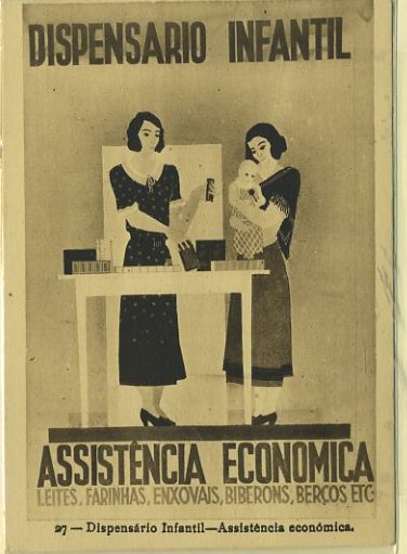 23Lis_0673.jpg -     Lote:    673                   Descrição:         Temático. Saúde. Postal ilustrado publicitário "Dispensário Infantil / Assistência Económica / Leites, Farinhas, Enxovais, Berços, etc.", editado por Ocogravura Lda. Novo.        PI       Valor Base:     &euro; 10,00     Valor Venda:     Retirado     