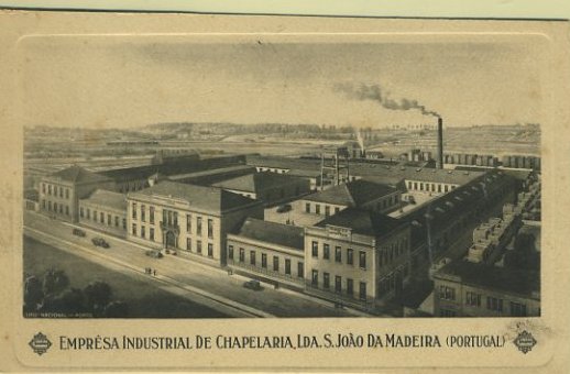 23Lis_0685.jpg -     Lote:    685                   Descrição:         Temáticos. Publicidade. S. João da Madeira, Empresa Industrial de Chapelaria. Novo.        PI       Valor Base:     &euro; 4,00     Valor Venda:     Retirado     