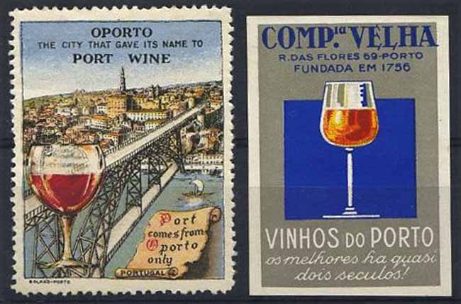 23Lis_0759.jpg -     Lote:    759                   Descrição:         Vinhetas. Vinho do Porto. Lote de duas vinhetas: Uma publicitária ao Vinho do Porto e à cidade do Porto, e outra não denteada ao Vinho do Porto da Companhia Velha. MB e R.        *       Valor Base:     &euro; 10,00     Valor Venda:     &euro; 10,00     