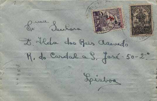 23Lis_0769.jpg -     Lote:    769                   Descrição:         Vinhetas. Assistência Nacional aos Tuberculosos. Sobrescrito circulado de Sameio (28.12.33) para Lisboa (29.12.33) com trânsito por Ceia (28.12.33), com selo de 40c s/ 15c CE549 + vinheta ANT do NATAL 1932-1933. B.        Carta       Valor Base:     &euro; 5,00     Valor Venda:     &euro; 10,00     